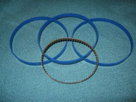 3 BLUE MAX BAND SAW TIRES AND DRIVE BELT FOR 10" CRAFTSMAN 113.244513 ...