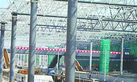 莆田火车站建设提速 预计12月底如期交付使用