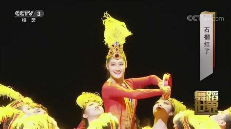 舞蹈《石榴红了》 中央民族大学舞蹈学院 领舞小姐姐很像关晓彤