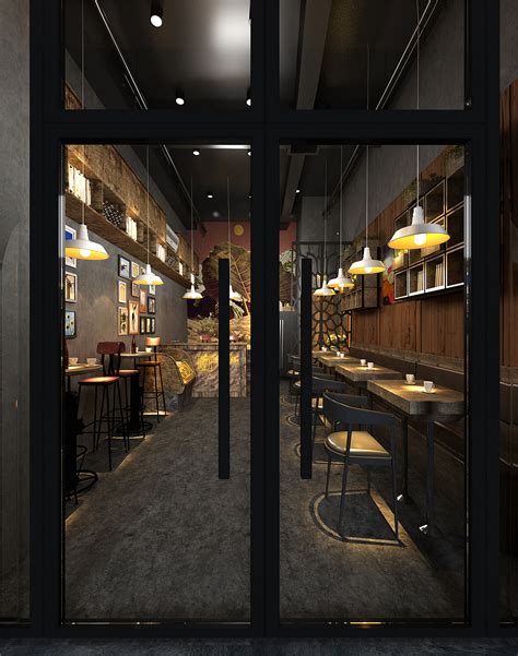 咖啡馆vi设计|高级咖啡馆设计|咖啡店空间设计|空间|家装设计|微信加tlpdesign - 临摹作品 - 站酷 (ZCOOL)