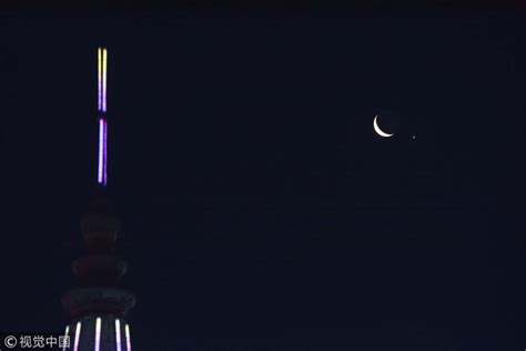 2019首个天象奇观：金星合月上演星月童话 - 世相 - 新湖南