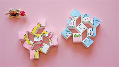 解压折纸小玩具怎么做(解压折纸小玩具怎么折) | 抖兔教育