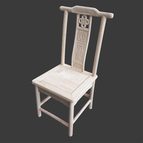 全实木白坯餐椅 白胚酒店餐椅雕花椅子 白茬牛角椅-阿里巴巴