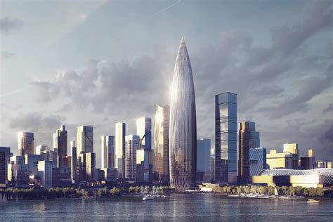深圳一“子弹头”建筑物走红 号称城市“第三高楼”_中华建设网