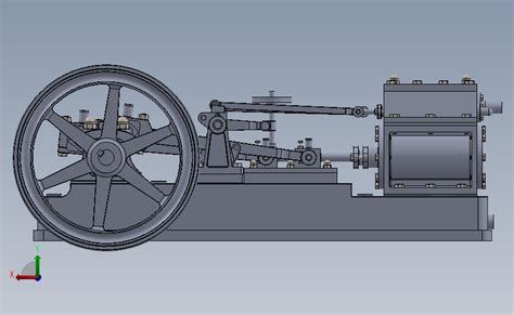 蒸汽机模型制作,塞蒸汽机,单缸蒸汽机_大山谷图库