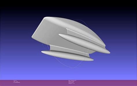 Basic Modern Catamaran Hull Model | 3D
