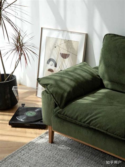 家居·家具搭配，绿色沙发
