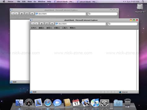 Nick Zone | WinXP模拟Mac OS X桌面专题站