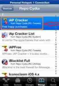 iAP Cracker iOS 6 avec le tweak LocalAPStore