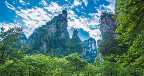 湖南省张家界国家森林公园景点视频素材_ID:VCG2218369058-VCG.COM