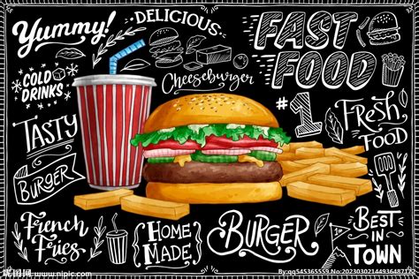 汉堡包套餐海报设计图__广告设计_广告设计_设计图库_昵图网nipic.com