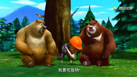 熊出没,熊大熊二动画片桌面壁纸2560x1440高清大图_彼岸桌面