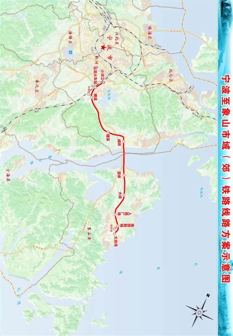 宁波至慈溪市域（郊）铁路，全线线路走向、全部站点位置来了_腾讯视频