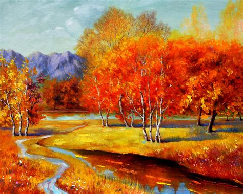 那些关于秋天的画儿——油画合集|纯艺术|油画|DIDIHUA - 原创作品 - 站酷 (ZCOOL)