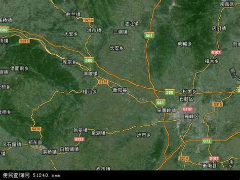 衡阳市地图 - 衡阳市卫星地图 - 衡阳市高清航拍地图
