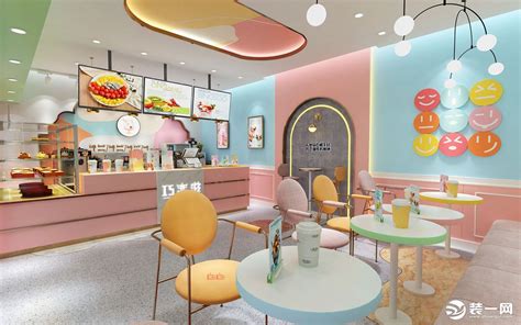 冰雪公园冰淇淋店店面设计|空间|室内设计|魔方BoX - 原创作品 - 站酷 (ZCOOL)