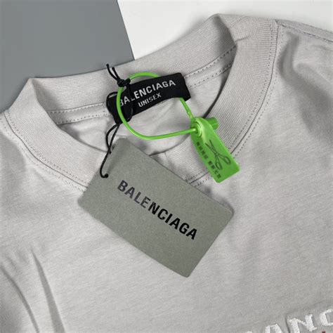 【高端好物】 Balenciaga/巴黎世家 22ss 双B标语刺绣短袖 -GDF档口-潮流干货