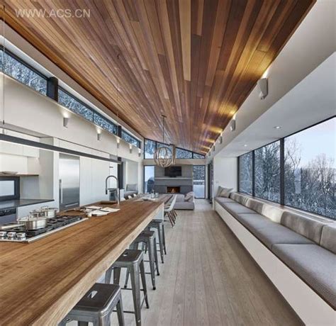 这20个案例，让你见证木质天花板的温暖魅力 - 设计分享 - ACS创意空间