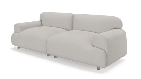 3D model MHYFC Oversize Deep Seat Sofa Loveseat Couch - TurboSquid 2150435