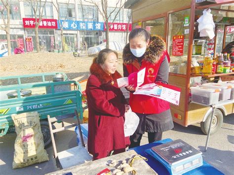 宁津县宁城街道志愿者到集市开展普法宣传_德州新闻网