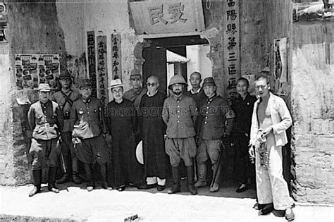 1941年日军镜头下的汉奸及伪军老照片-天下老照片网
