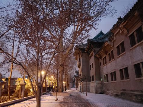 北京：辅仁大学旧址，冬日更显庄重美丽