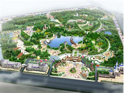 [内蒙古]游乐园景观规划设计方案-公园景观-筑龙园林景观论坛
