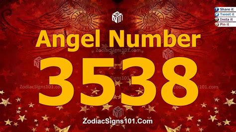 3538 Angel Number Spiritual Meaning And Significance - ZodiacSigns101