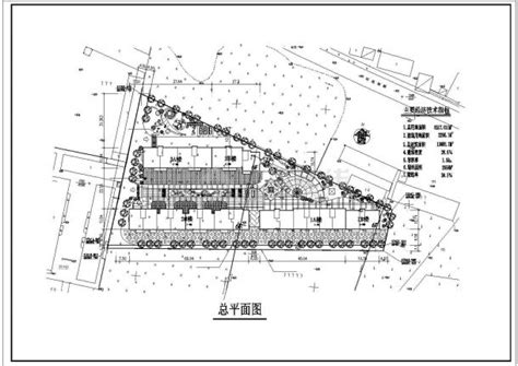 兰州市馨北花园小区总平面规划设计CAD图纸（三栋楼/占地8千平米）_住宅小区_土木在线