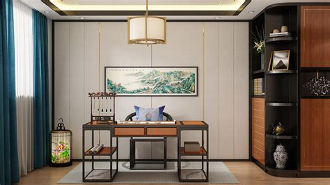 书房和茶室，新中式风格的绝佳展现_中式装修_中国古风图片大全_古风家