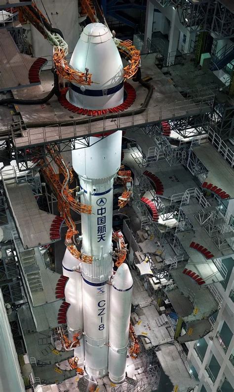 长征七号改遥二运载火箭成功发射-2021中国航天发射有望超过40次 - 见闻坊