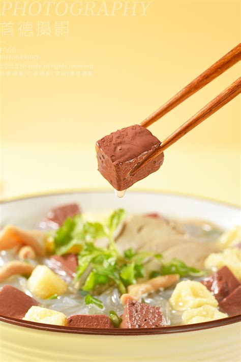 南京美食 鸭血粉丝汤 食品拍摄 食物商业摄影|Photography|product|金光高照_Original作品-站酷ZCOOL