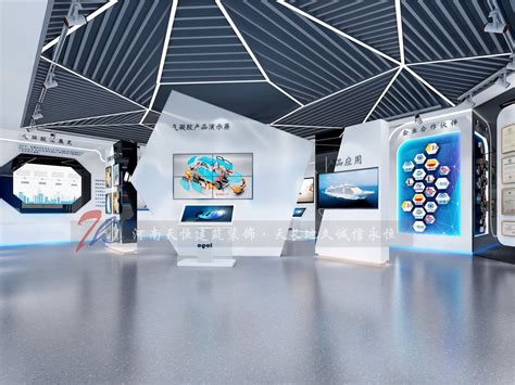 焦作企业展厅设计找专业企业展厅设计公司 _河南天恒装饰公司-站酷ZCOOL