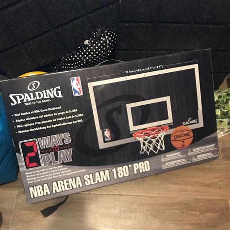 NBA arena slam 180 pro indoor basketball ring hoop, Sports Equipment ...