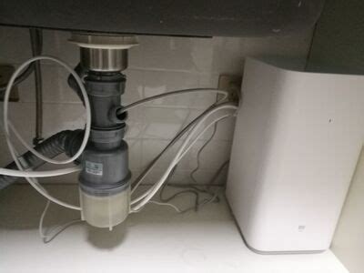 小米净水器厨下式厨房家用自来水RO反渗透过滤直饮纯水机使用 ...