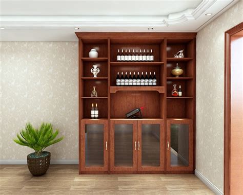 现代酒柜|空间|室内设计|鸿泰ing - 原创作品 - 站酷 (ZCOOL)
