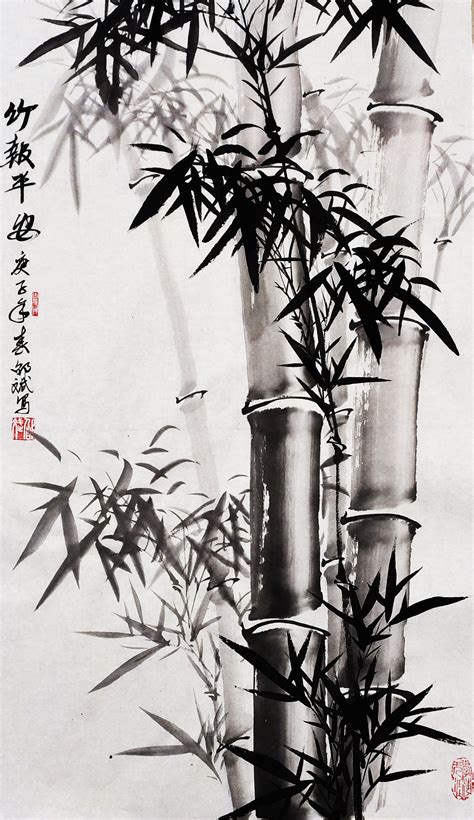当代画家谁的竹子画最适合收藏？-【易从网】