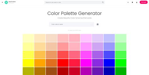 15个颜色网站，设计师必备配色指南-简易百科
