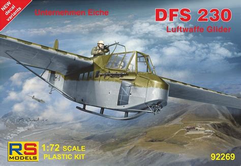 RS Models - 92269 - DFS 230 "Unternehmen Eiche" - 1/72 Scale Model