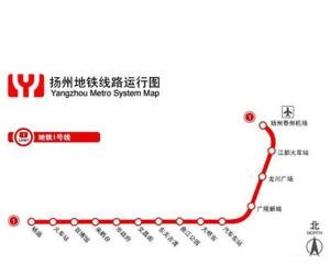 扬州地铁2号线规划图,扬州汊河高新区规划,2020年扬州地铁规划图(第4页)_大山谷图库