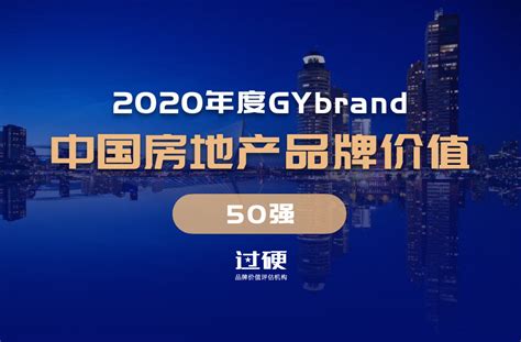 2020中国房地产50强企业品牌价值排行榜【附完整名单】