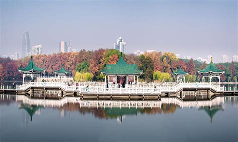武汉东湖夜色高清图片下载-正版图片500901263-摄图网