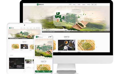 农产品商城网站模板整站源码-MetInfo响应式网页设计制作