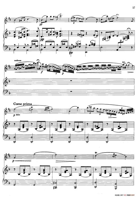 15首古典萨克斯独奏曲：3、Nocturne（中音萨克斯+钢琴伴奏）_萨克斯谱_歌谱下载_搜谱网