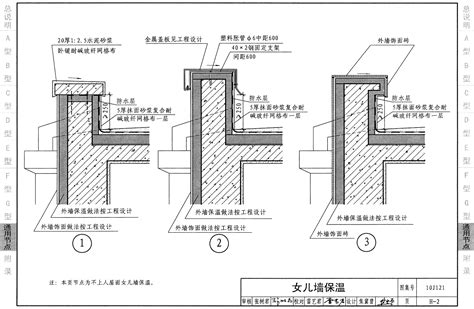 10J121：外墙外保温建筑构造 - 国家建筑标准设计网