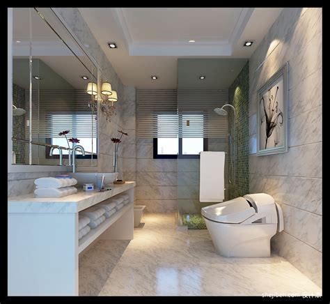 卫浴空间如何营造氛围，卫浴空间怎么装修设计更舒压-上海装潢网