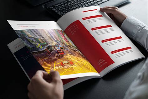 文化传媒广告公司案例展示业务介绍设计方案提案PPT模板 - 彩虹办公