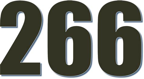 266 — двести шестьдесят шесть. натуральное четное число. в ряду ...