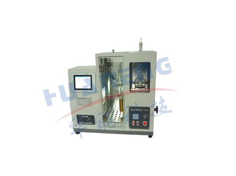 HN-0165B减压馏程测定器(半自动触摸屏)-鹤壁华能电子科技有限公司