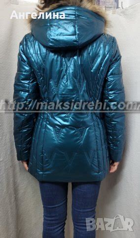Модерно дамско яке в метален, петролен цвят. в Якета в гр. Севлиево - ID39296241 — Bazar.bg